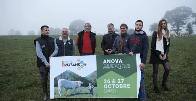 photo  les organisateurs du salon tous paysans ont présenté le programme de l’événement ce vendredi 18 octobre 2024, à lalacelle (orne).  &copy;  ouest-france 