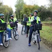 photo  l’utilisation d’un vélo à assistance électrique a été une belle découverte pour les six participants, sous la conduite de virginie renault, de mobylis. 