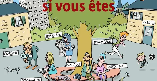 photo  le courrier de l’ouest est à la recherche de correspondants pour couvrir l’actualité de la commune nouvelle des hauts d’anjou.  &copy;  dessin michel foucault 