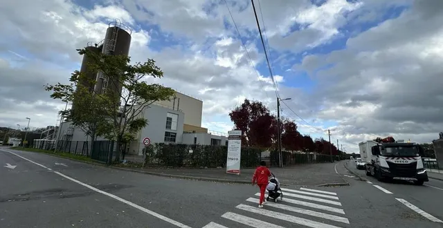 photo  au sujet des odeurs dans le secteur, quelle est la perception des personnes fréquentant régulièrement les abords du site industriel de la chauvinière, au mans ?  &copy;  ouest-france 