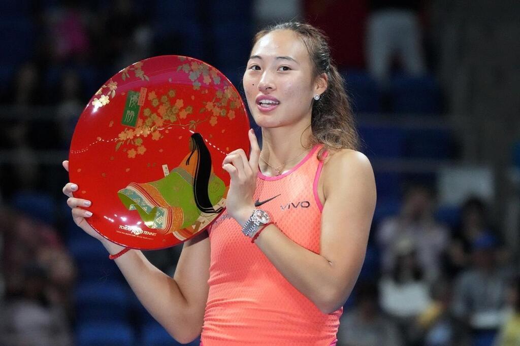 WTA de Tokyo. Zheng Qinwen sacrée face à Sofia Kenin . Sport - La Baule ...