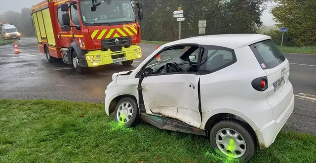 photo  une personne est décédée ce lundi 28 octobre 2024 à crulai, dans l’orne, elle était au volant d’une voiturette.  &copy;  dr 