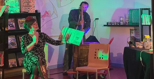 photo  la soirée s’est bien déroulée.  &copy;  médiathèque 