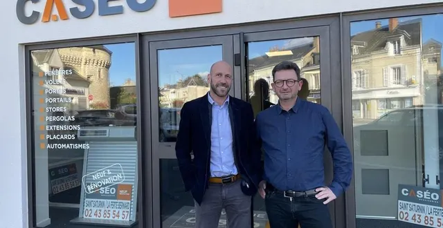 photo  johann riou (à gauche) et sébastien delepine (à droite) se partagent les permanences assurées à la ferté-bernard.  &copy;  le maine libre 