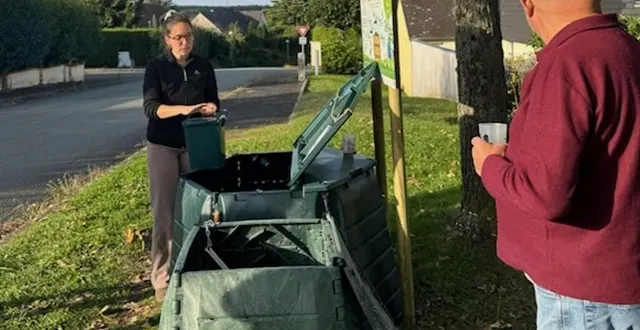 photo  sandie rouault a présenté l’installation.  &copy;  le maine libre 