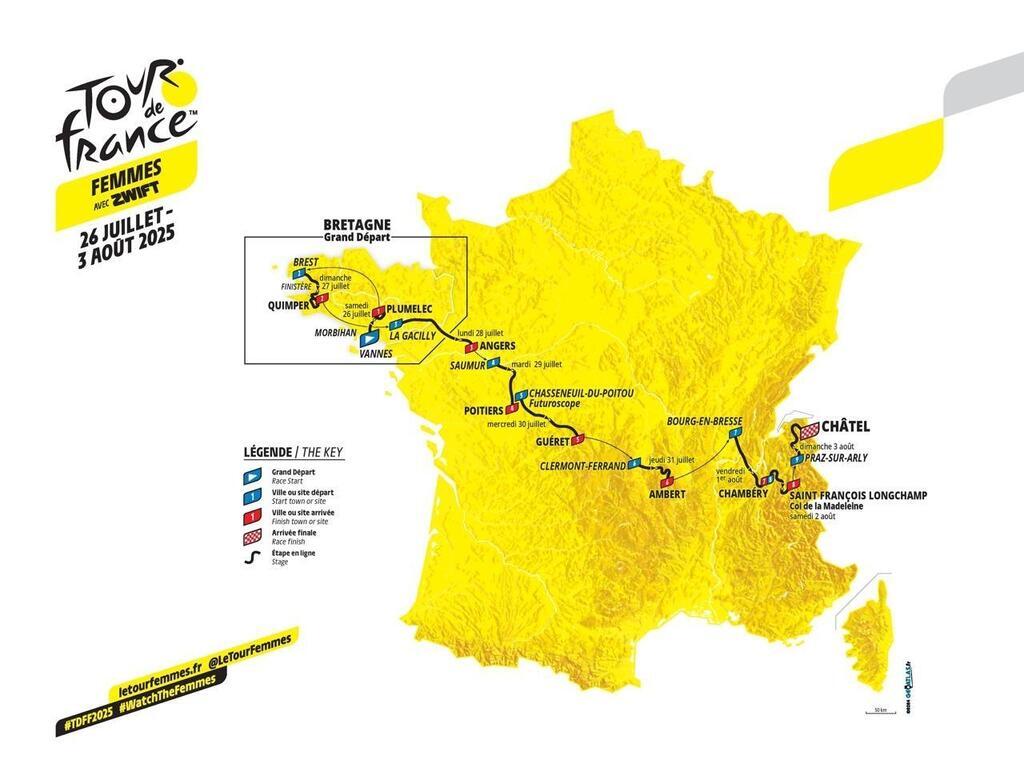 Le Morbihan au cœur du Tour de France féminin 2025 « Ce sera une