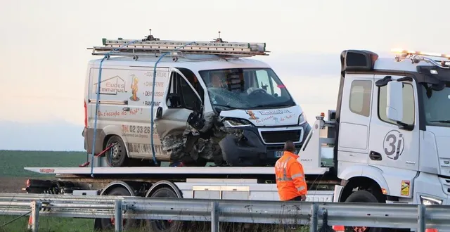 photo  un véhicule utilitaire a été impliqué dans l’accident.  &copy;  ouest-france 