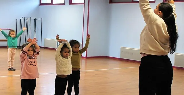 photo  durant le stage de danse.  &copy;  le maine libre 