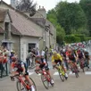 photo le dernier passage du tour de france, dans l’orne remonte à 2018, ici à saint-germain-du-corbéis.