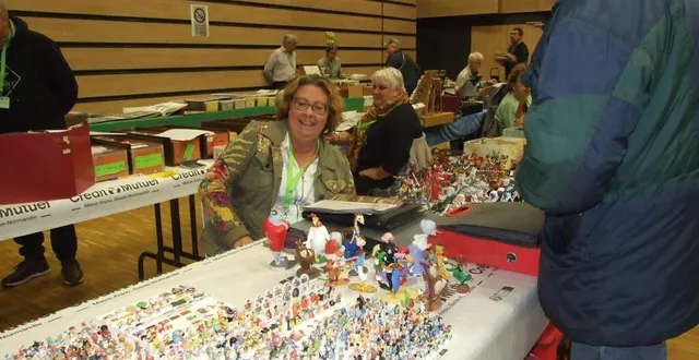 photo  françoise, collectionneuse de fèves, boîte d’allumettes et porte-clés présentaient tous ces trésors.  &copy;  ouest-france 