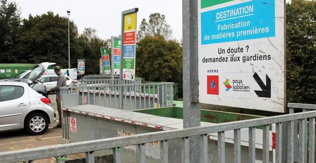 photo  la déchetterie de sablé-sur-sarthe, dans la zone de la denisière, sera fermée ce vendredi 1er novembre 2024.  &copy;  ouest-france 