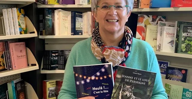 photo  nadine enguehard, responsable de la librairie « l’âme du cinq » à écommoy.  &copy;  le maine libre 