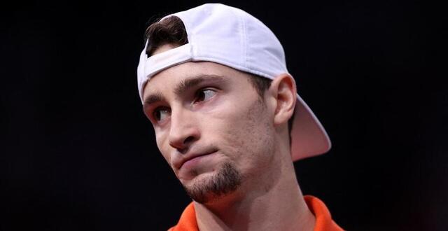 photo ugo humbert est le 8e joueur français de l’histoire du tennis à se qualifier pour la finale d’un masters 1000. © photo : julian finney / getty images via afp