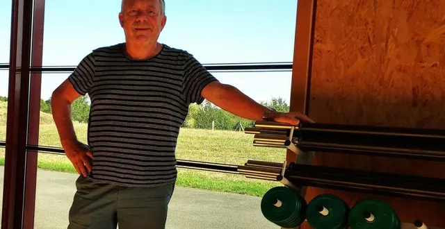 photo  jean spolmayeur, le président du smos gym pratique quatre heures de sport par semaine.  &copy;  ouest-france 