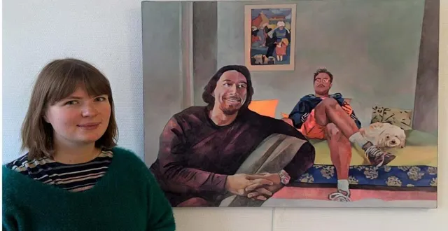 photo  l’artiste roxane verquin sera présente lors du vernissage de l’exposition, vendredi.  &copy;  ouest-france 