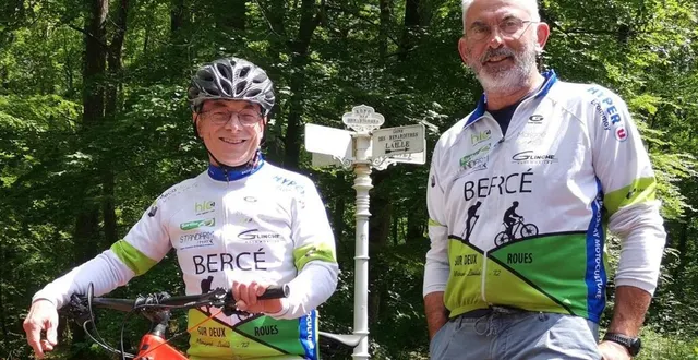 photo  eric chargelègue, président, et jean-paul bigneault, président adjoint du club bercé sur deux roues affirment ne pas pouvoir payer cette facture.  &copy;  ouest-france 