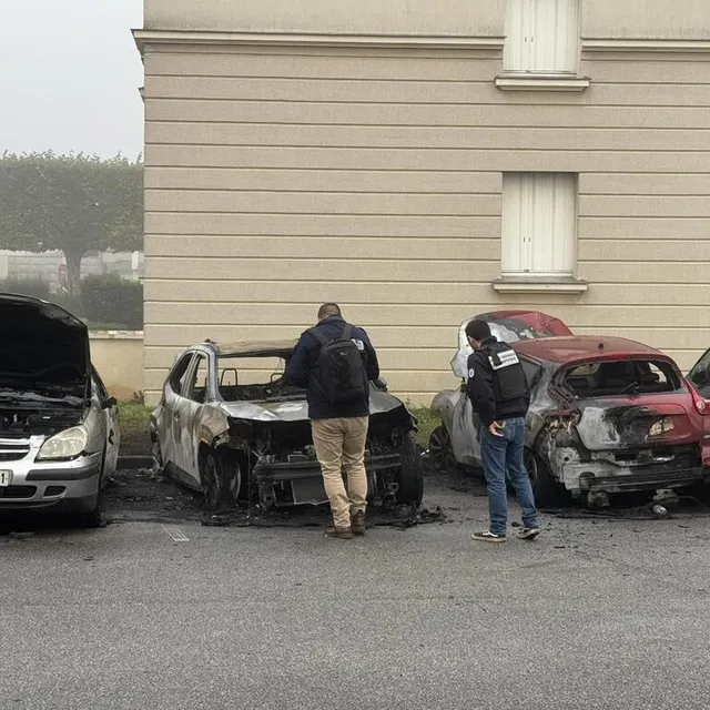 Ce mercredi 6 novembre 2024 au matin, la police enquête dans le quartier de Courteille. Ouest-France photo ce mercredi 6 novembre 2024 au matin, la police enquête dans le quartier de courteille. © ouest-france