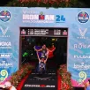 photo  fierté et soulagement à l’arrivée de l’ironman d’hawaï, le 26 octobre 2024, pour jérémy diguer et thomas maillard. 