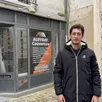 photo  charly auffray, artisan, ouvre un local à alençon. 