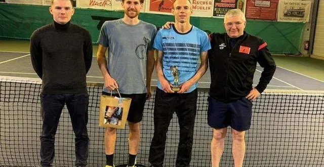 photo  jean cosson, marc deboucher, hugo parel et frédéric cosson.  &copy;  ouest-france 
