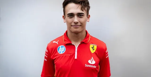 photo  le pilote suédois dino beganovic, 20 ans, a signé au sein de l’écurie sarthoise dams pour cette fin de saison et 2025.  &copy;  © scuderia ferrari driver academy 