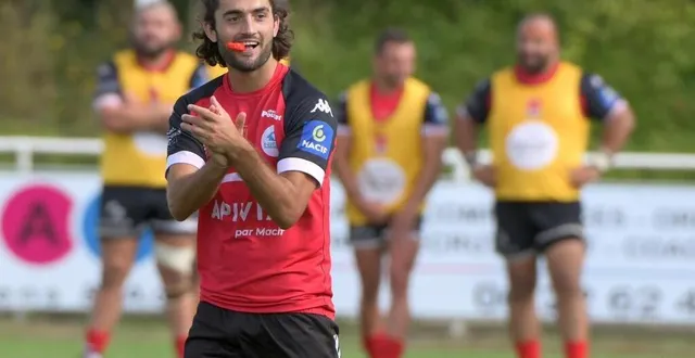 photo  le bourguignon anthony lavaux a rejoint le niort rc à l’intersaison 2024.  &copy;  co - marie delage 