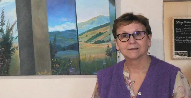 photo  élise beignard propose une exposition à son atelier.  &copy;  ouest-france 