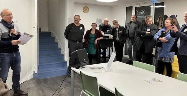 photo  l’inauguration des bureaux partagés a eu lieu mardi.  &copy;  co 