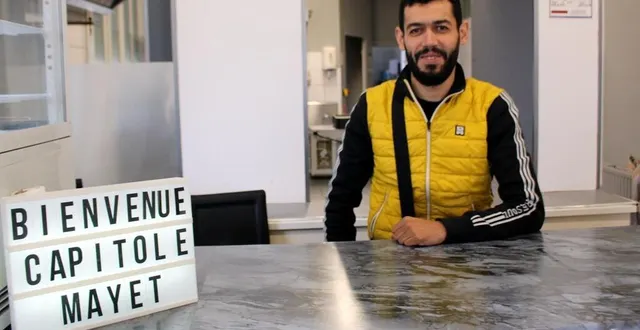 photo  ayoub aljane, qui habitera sur place, est impatient de rencontrer ses nouveaux clients.   &copy;  le maine libre 