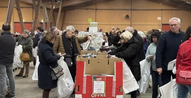 photo  la braderie a ouvert ses portes vendredi 8 novembre 2024 à alençon (orne).  &copy;  ouest-france 