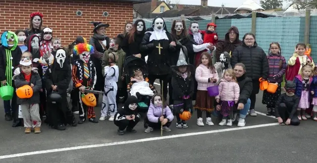 photo  une belle participation des familles.  &copy;  le maine libre 