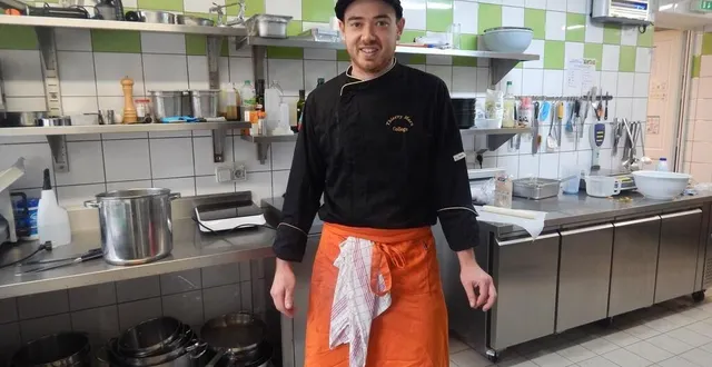 photo  david venet est à la tête de son premier restaurant en tant que chef cuisinier avec à la clé de bons petits plats.  &copy;  le maine libre 