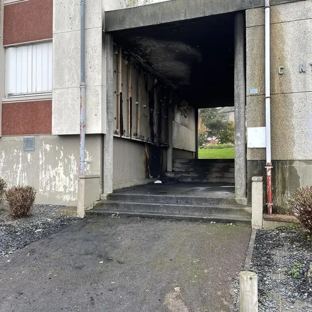 photo le feu n’a fait aucune victime.  ©  ouest-france