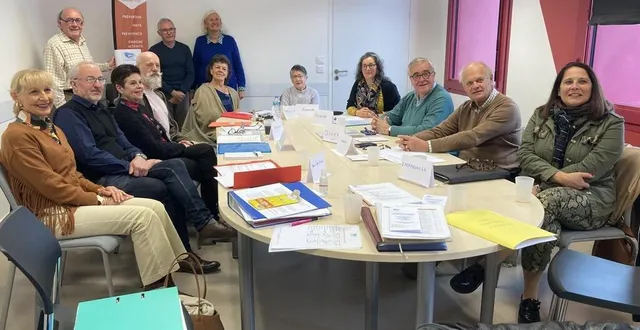 photo  l’association asp orne forme une vingtaine de nouveaux adhérents et accompagnants chaque année, dont ce groupe de dix, lors du quatrième et dernier jour d’initiation, le 6 novembre 2024.  &copy;  ouest-france 