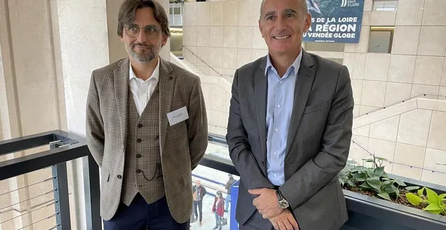 photo  david vassal, président d’orace et richard thiriet, élu régional délégué à l’industrie.  &copy;  ouest-france 