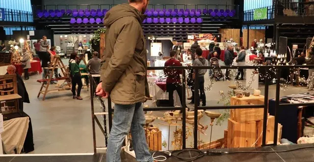 photo  la quatrième édition du salon d’artisanat d’art du bocage, à flers, a attiré plus de deux mille visiteurs pendant trois jours.  &copy;  ouest-france 