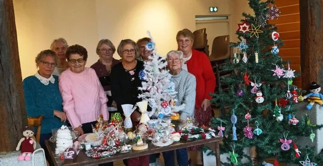 photo  on pourra retrouver des décorations en vente au prochain marché de noël.  &copy;  ouest-france 