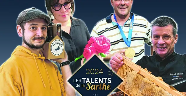 photo  louis coulée, anne verlac, patrick jouenne et patrick cholet sont les quatre candidats nominés dans la catégorie artisan des talents de la sarthe 2024.  &copy;  le maine libre 