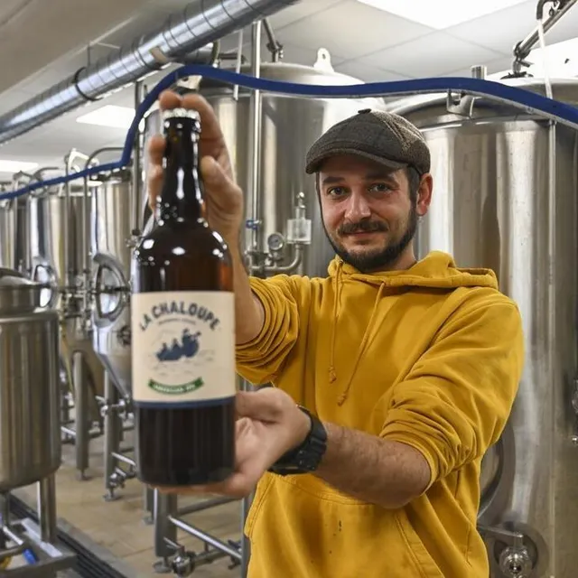 photo louis coulée, brasseur récompensé à l’internationale.  ©  le maine libre - denis lambert