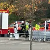 photo ce mardi 12 novembre 2024, en zone nord du mans. pour faciliter l’intervention des secours, il est conseillé d’éviter le secteur. l’avenue du mans est partiellement fermée à la circulation, mais l’accès au centre commercial reste possible.