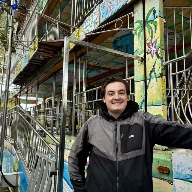 photo rubens spengler, 24 ans, à la tête du palais du rire.  ©  ouest-france