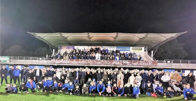 photo  l’es moncé-en-belin a rendu un vibrant hommage à alain gouffier, 64 ans, décédé le 3 novembre 2024.   &copy;  le maine libre 