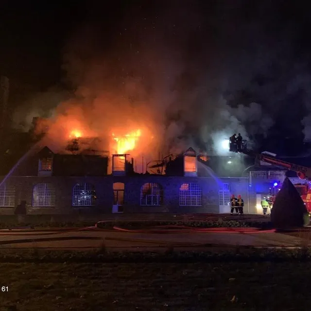 photo l’incendie s’est déclaré vers 4 h du matin, le 9 novembre 2019.  ©  sdis61