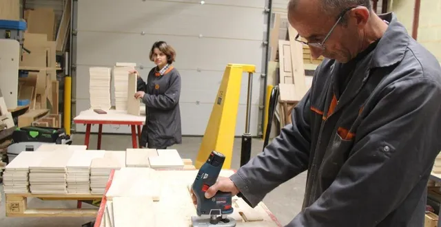 photo  pour les 40 ans de la structure, l’esat kalistâ de la flèche (sarthe) installé boulevard du québec, ouvre ses portes au grand public, le jeudi 21 novembre 2024.  &copy;  ouest-france 
