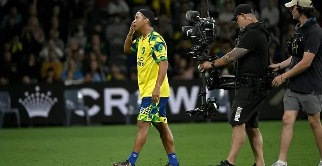 photo  ronaldinho lors d’un match exhibition en australie, le 1er novembre dernier.  &copy;  afp 