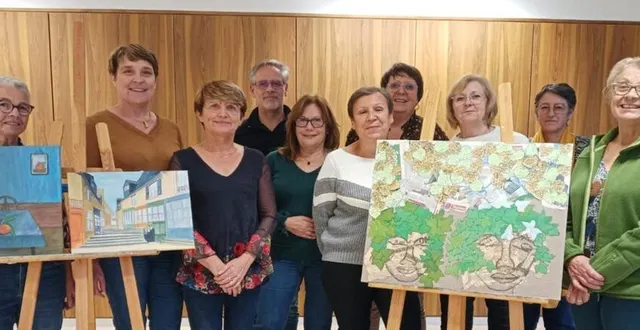 photo  tous ces artistes présenteront leurs œuvres à la salle des arts.  &copy;  ouest-france 