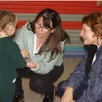 photo  véronique vannier le cam, directrice de l’école casimir-rouzay et la directrice académique de la sarthe, dominique chevrinais-poglio, ont participé à cette journée. 