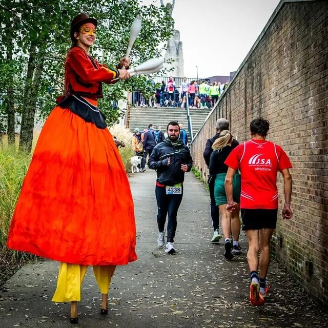 photo a l’échauffement  ©  photo le maine libre yvon loue