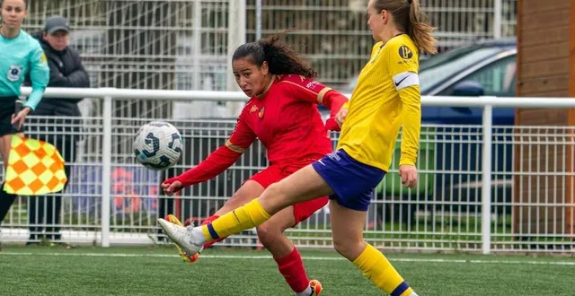 photo  sana guermazi et le mans fc assurent.  &copy;  arnaud despelchain 