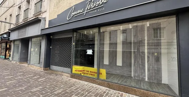 photo  le magasin s’installe dans le local anciennement occupé par comme pers’orne à alençon (orne).  &copy;  ouest-france 